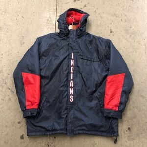 Vintage Cleveland Indians Puffer Jacket
